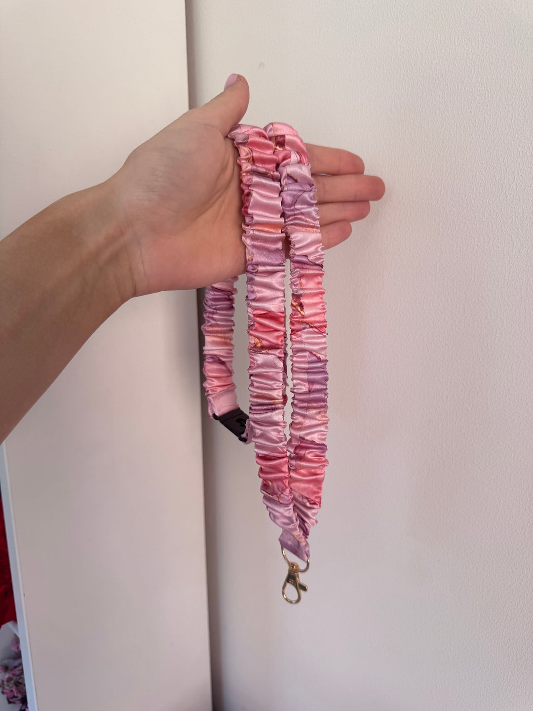 Marble Blush Lanyard