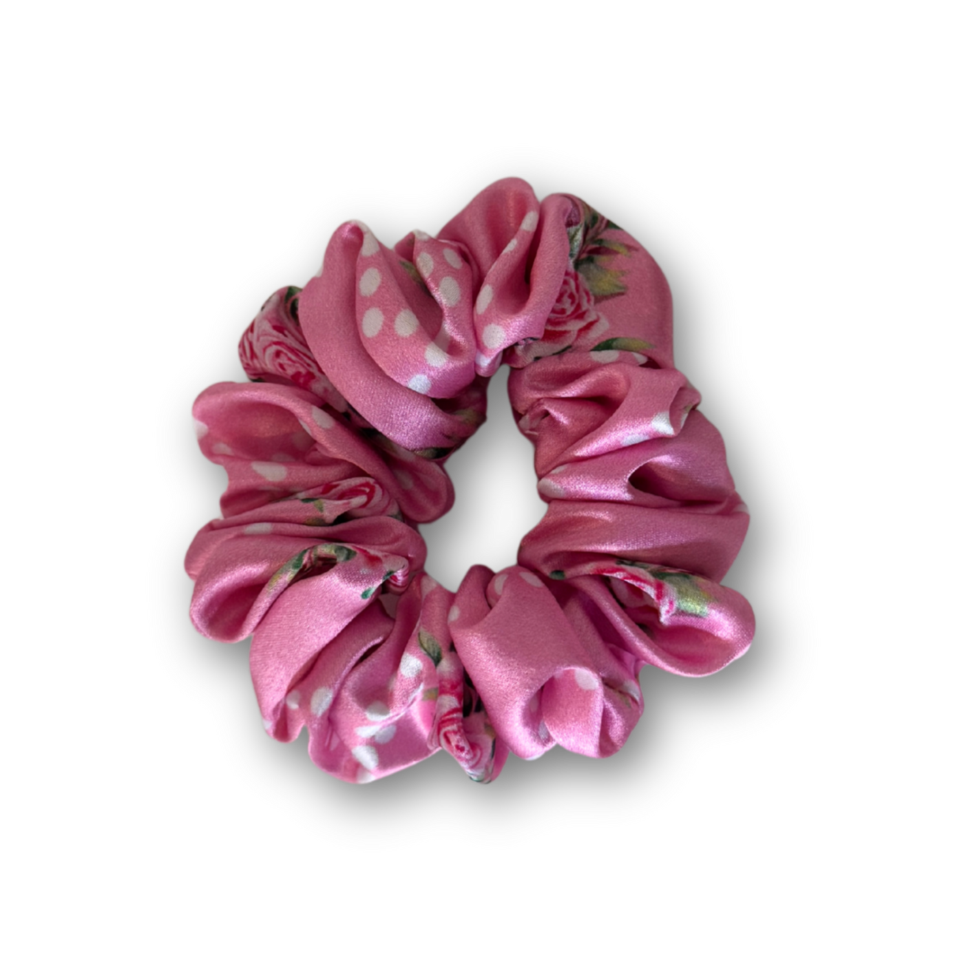 Rambling rose scrunchie mini