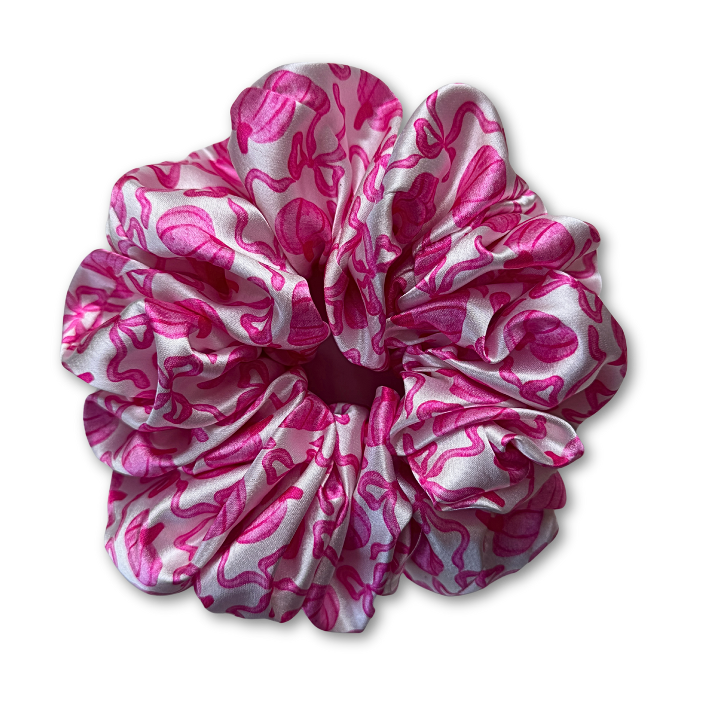NEW - Pink Pumpkins Scrunchie