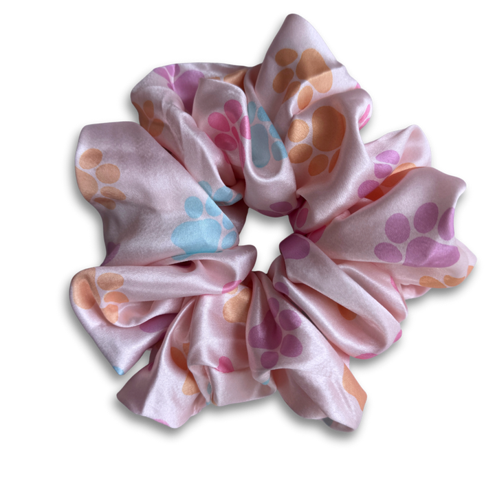 Paw print Scrunchie