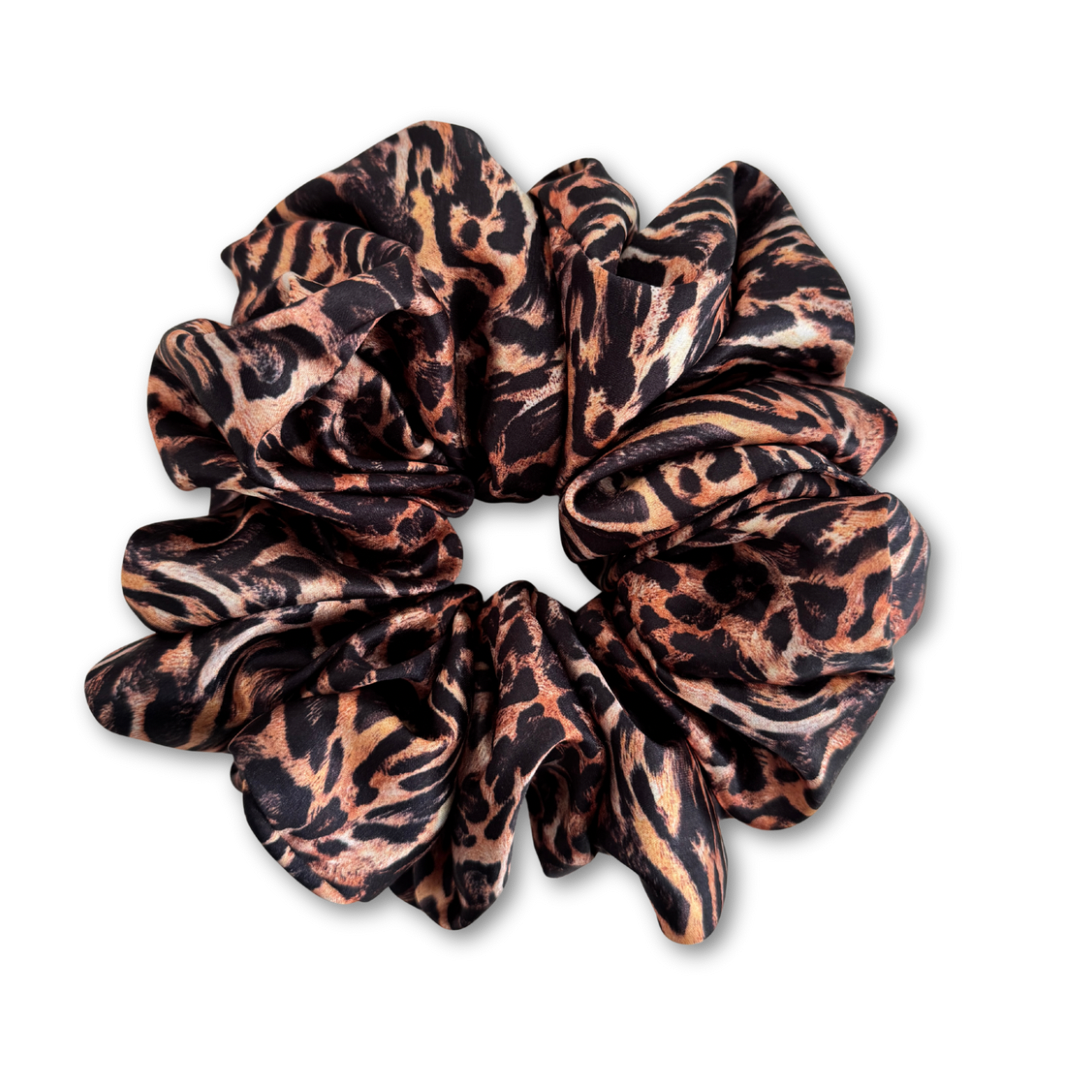 Leopard Scrunchie