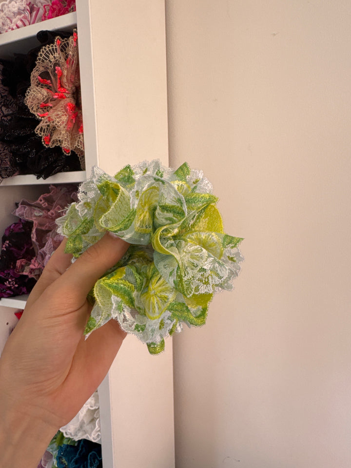 Limoncella Layer Lace Scrunchie