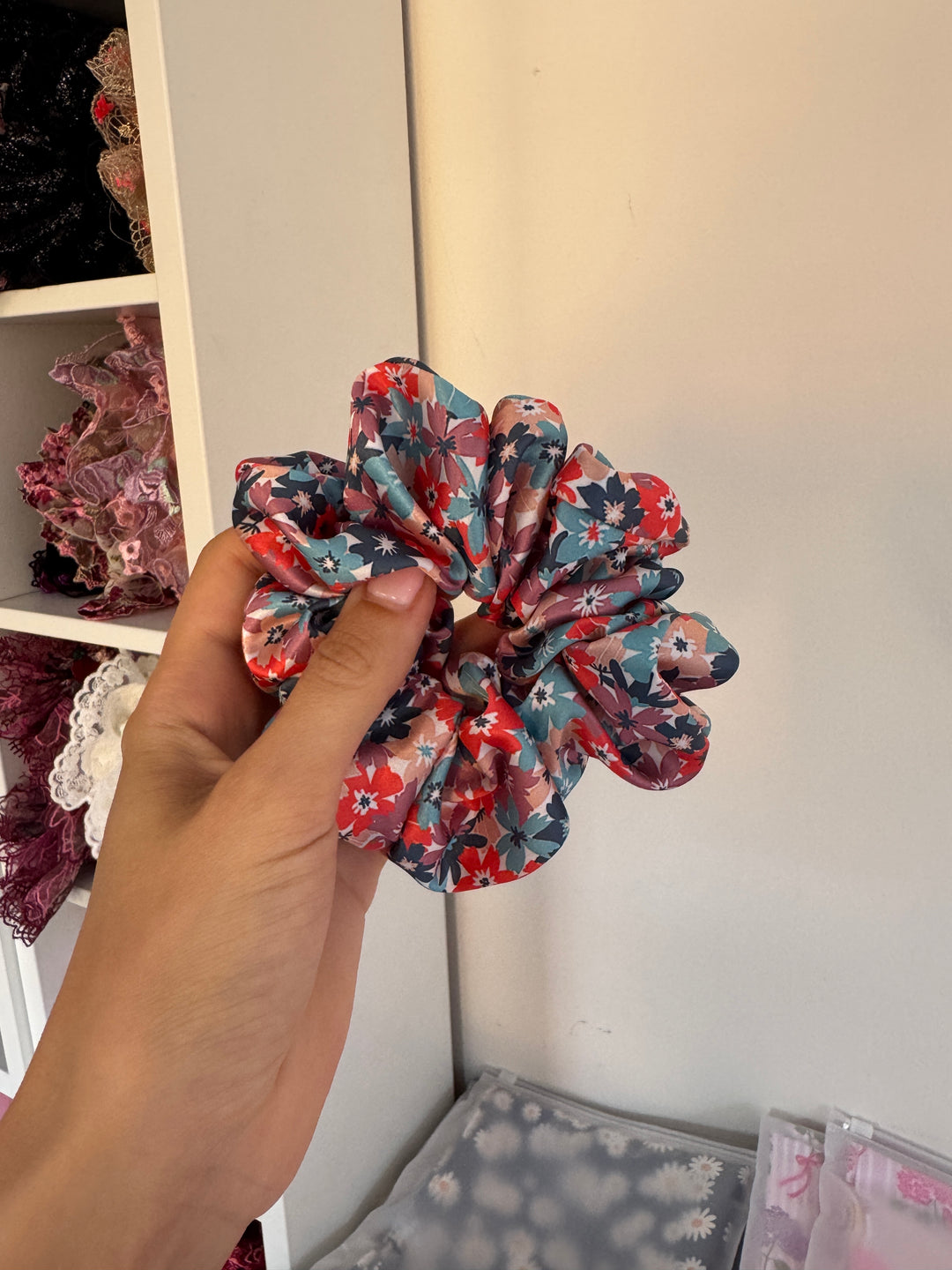 Petal Poem Scrunchie