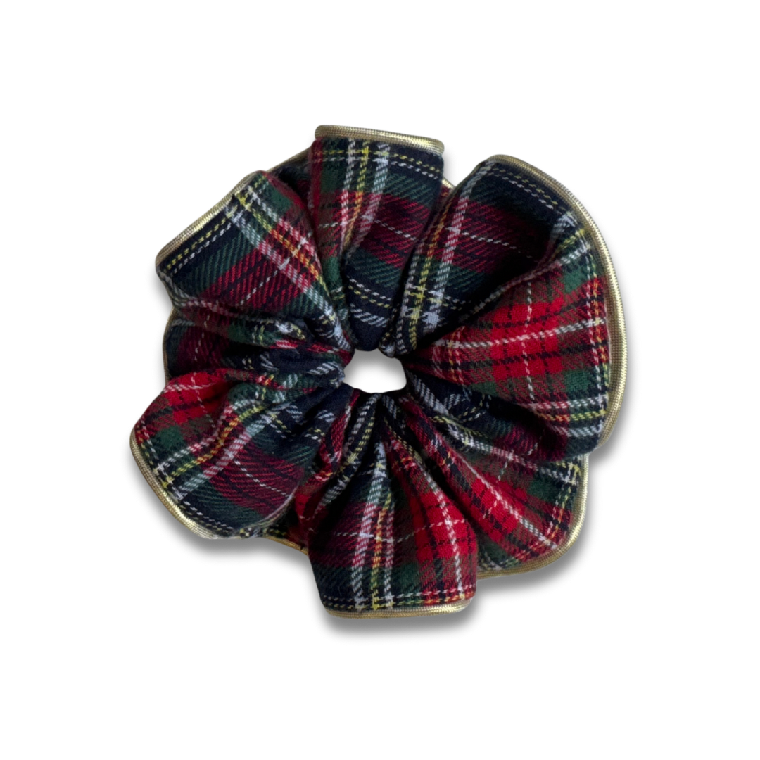 NEW - TARTAN LUXE SCRUNCHIE (made to order)