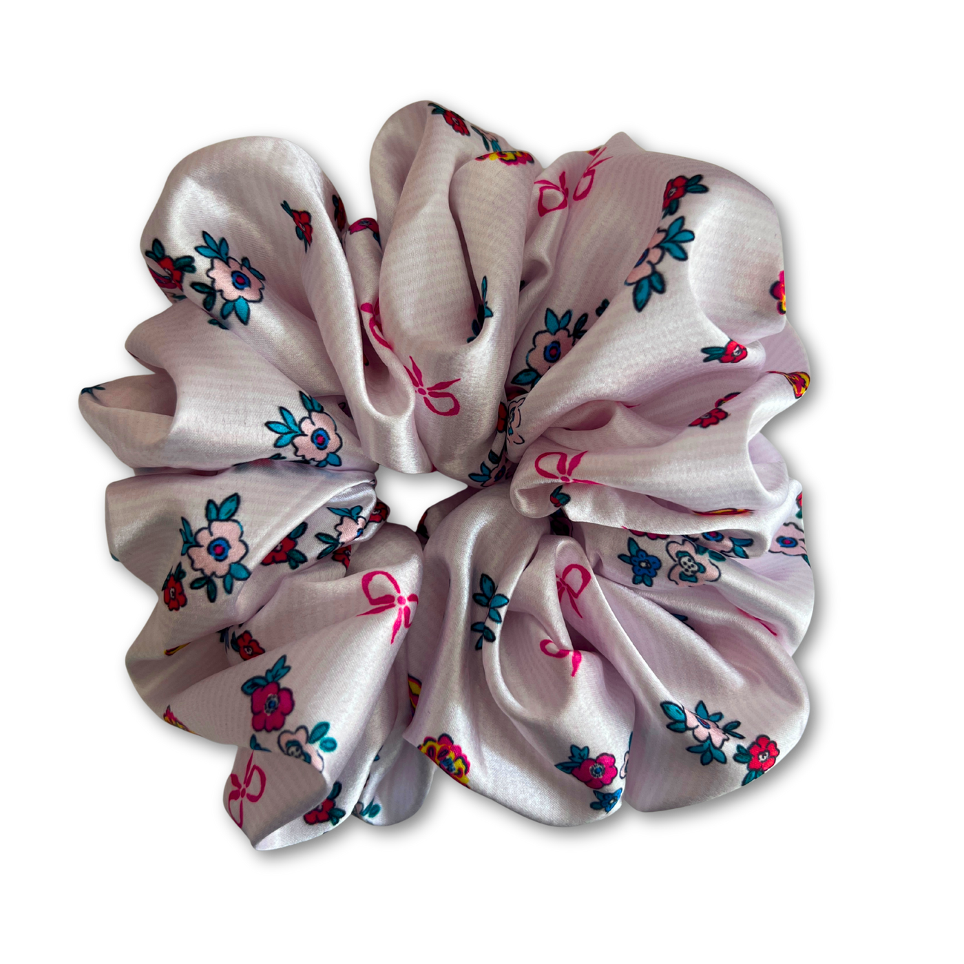 NEW - Bows and Blossoms Scrunchie