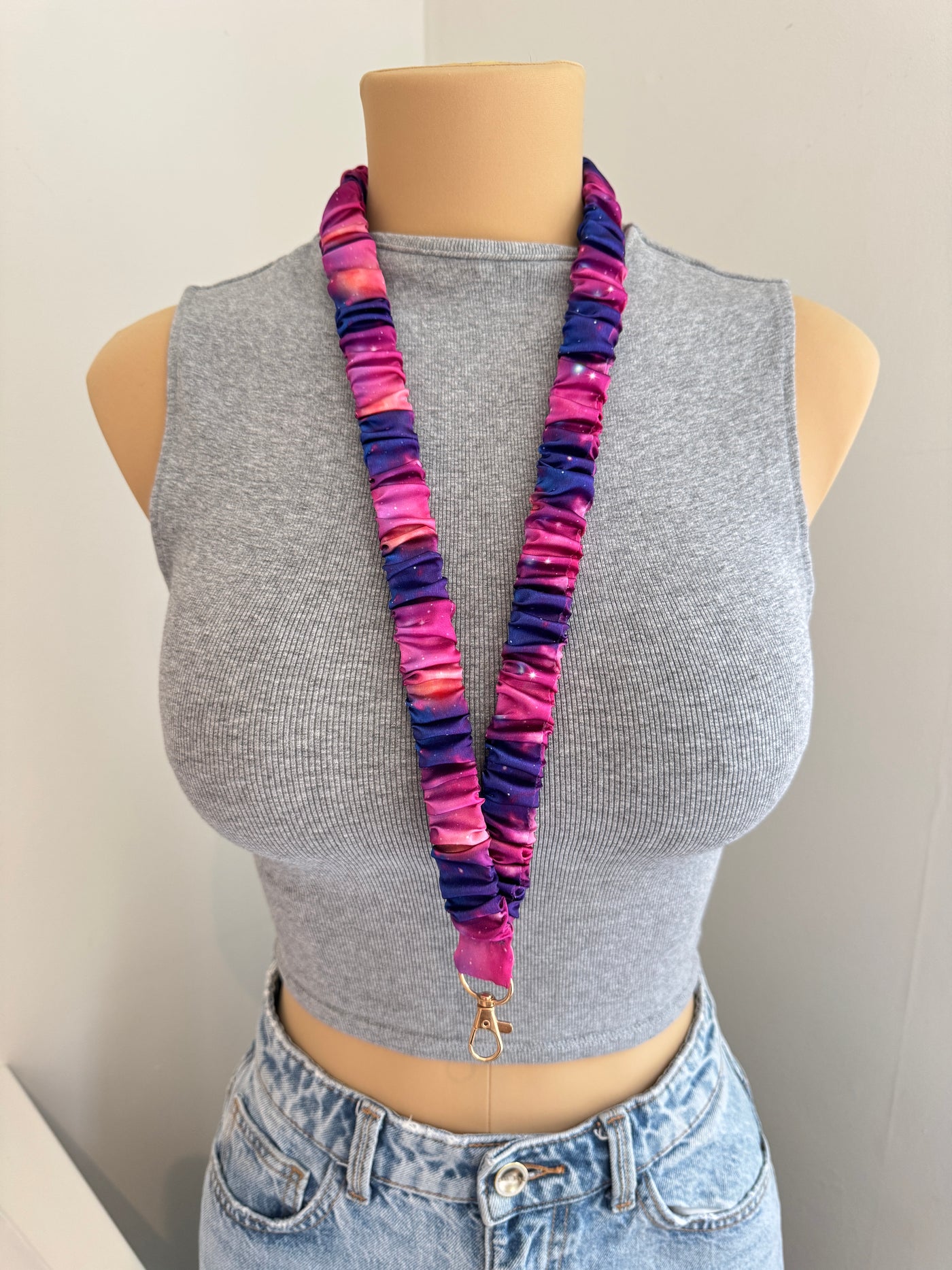 Supernova Scrunchie Lanyard