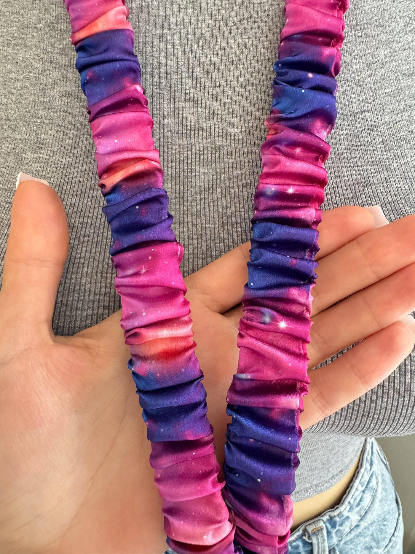Supernova Scrunchie Lanyard