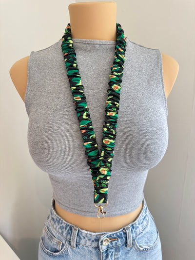 Avocado Scrunchie Lanyard