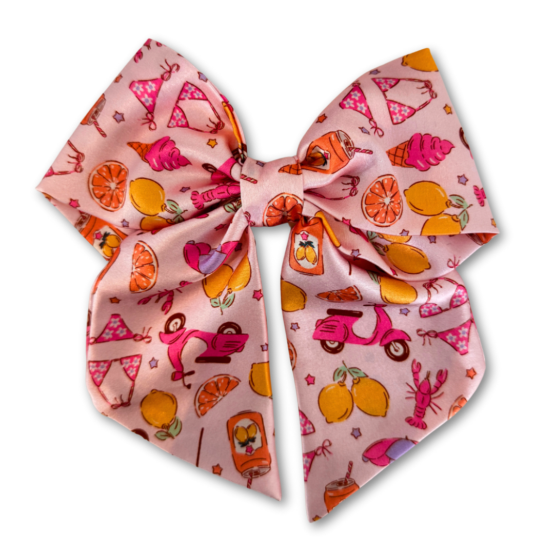 Euro Summer Short Tail Hair Bow