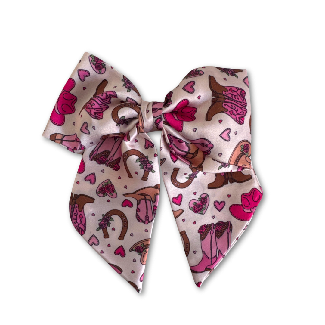 Rodeo Short Tail Hair Bow