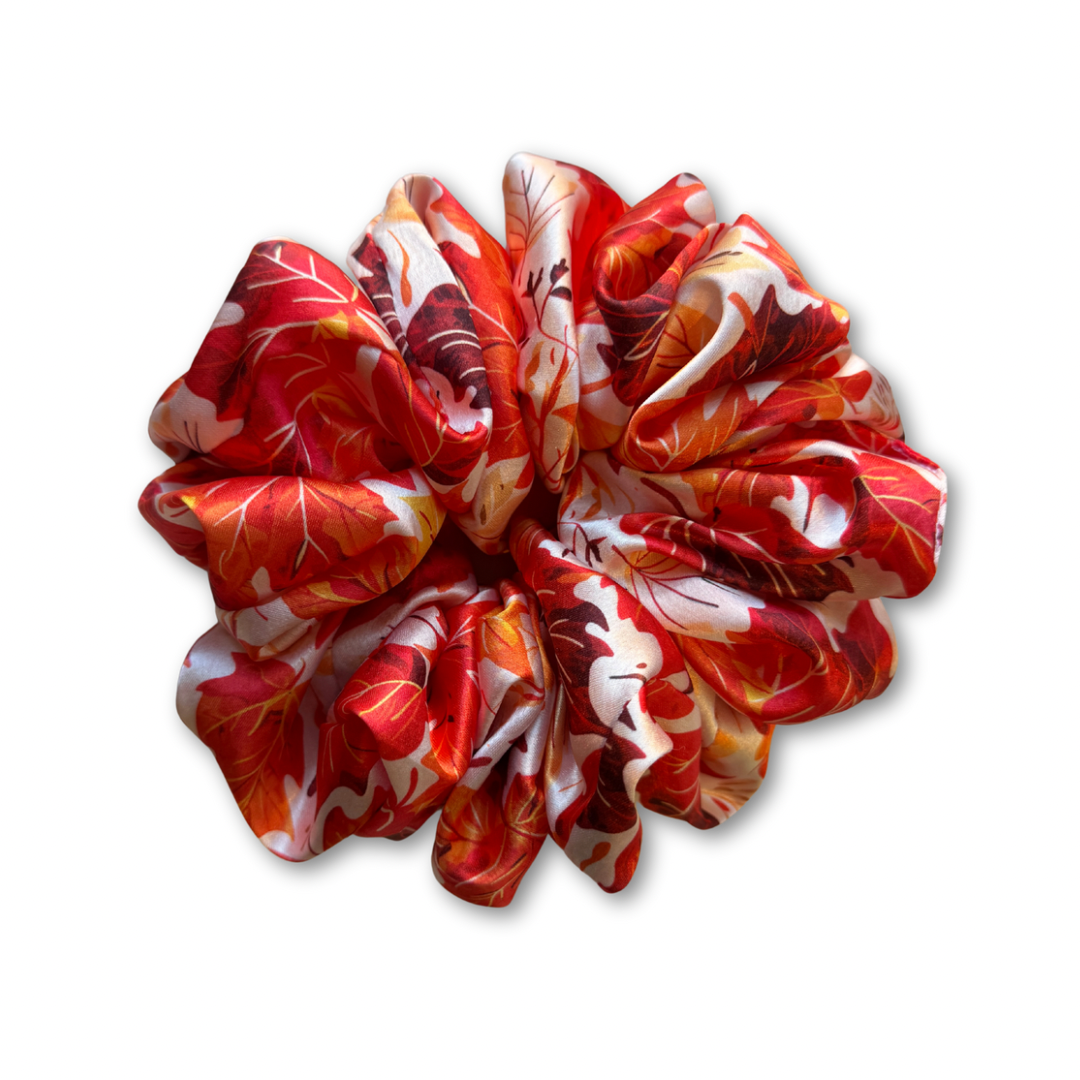 NEW - Autumn Leaves Scrunchie