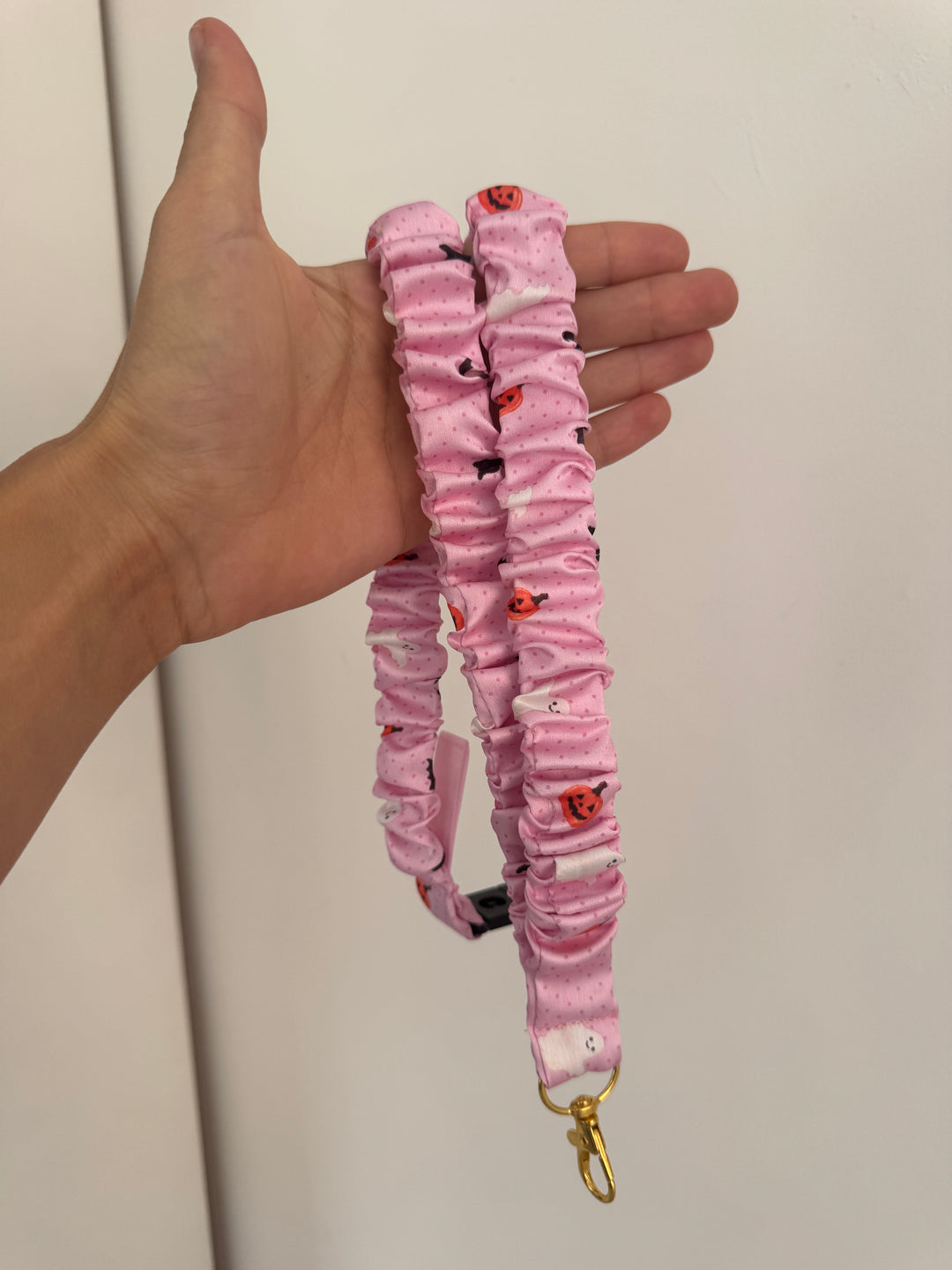 Pin dot halloween lanyard
