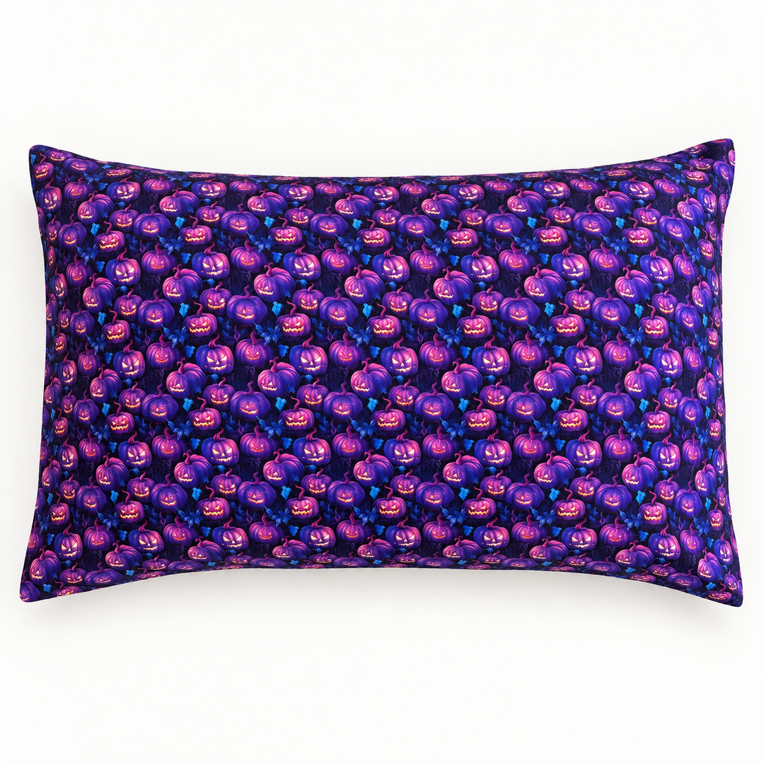 Purple pumpkins Pillowcase