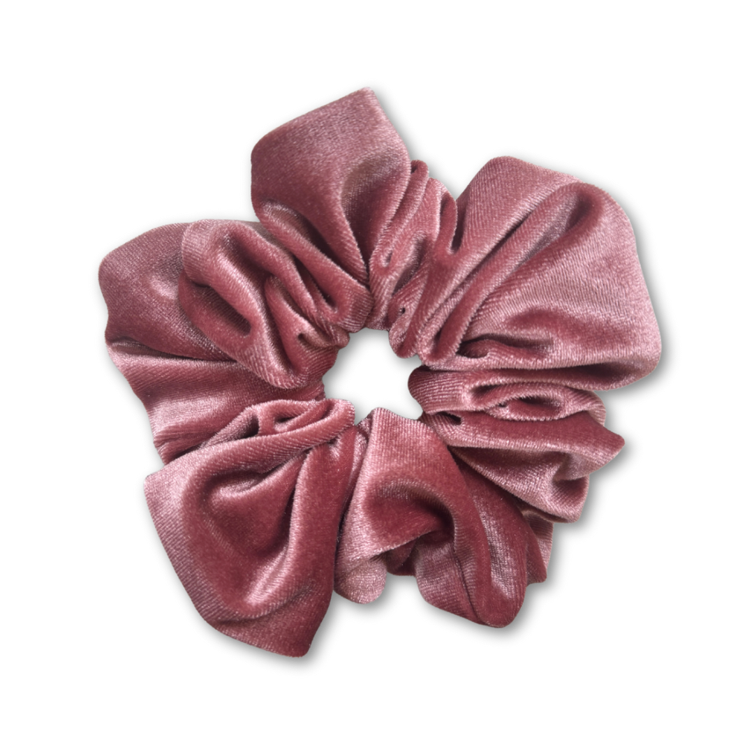 NEW - Dusky Pink Velvet Scrunchie