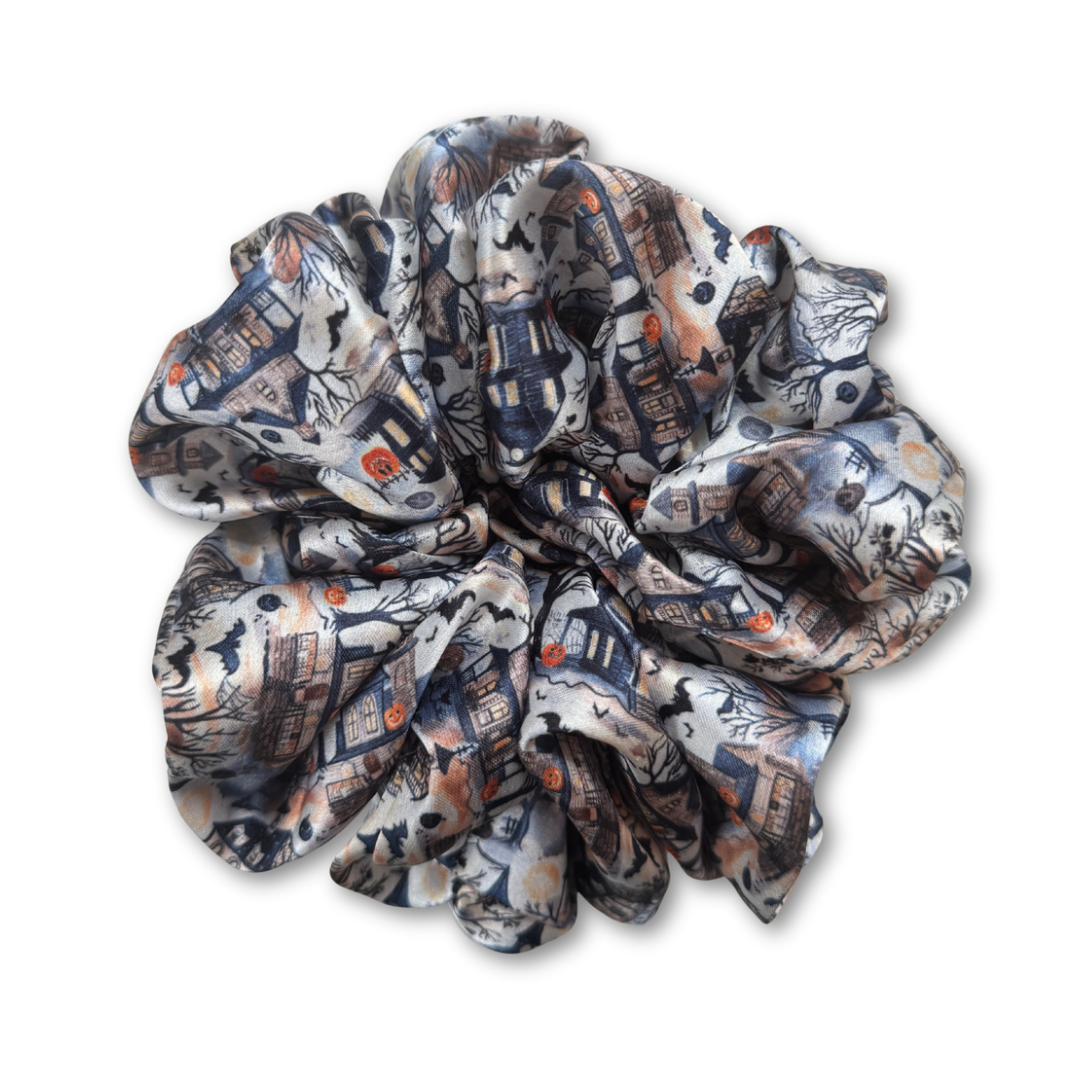 NEW - Haunted House Scrunchie
