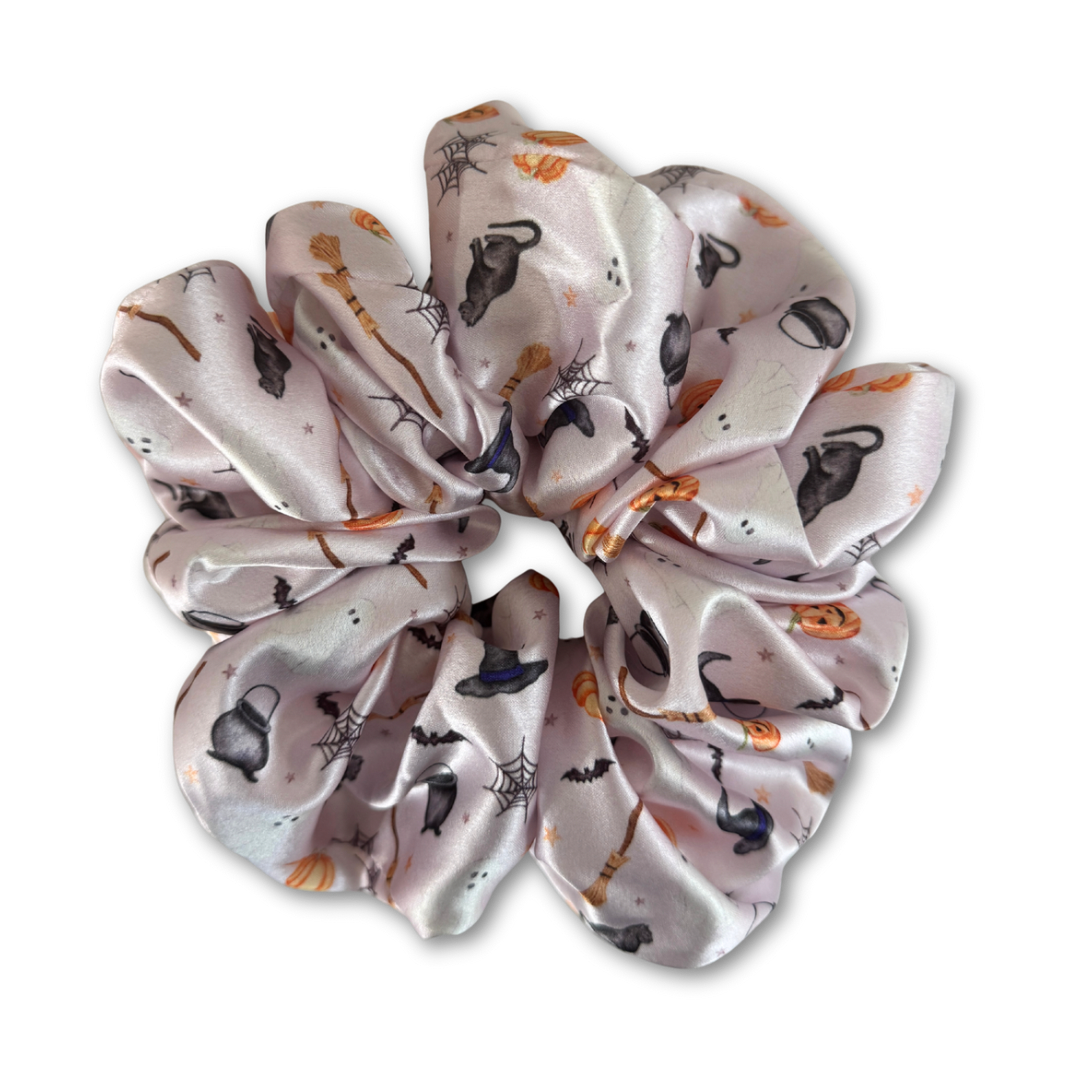 NEW - Hocus Pocus Skulls Scrunchie