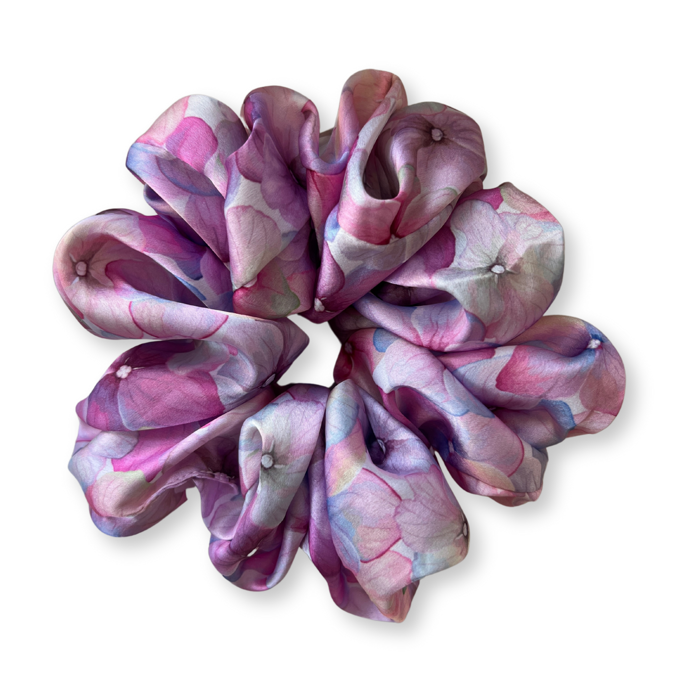 Watercolour Bloom Scrunchie