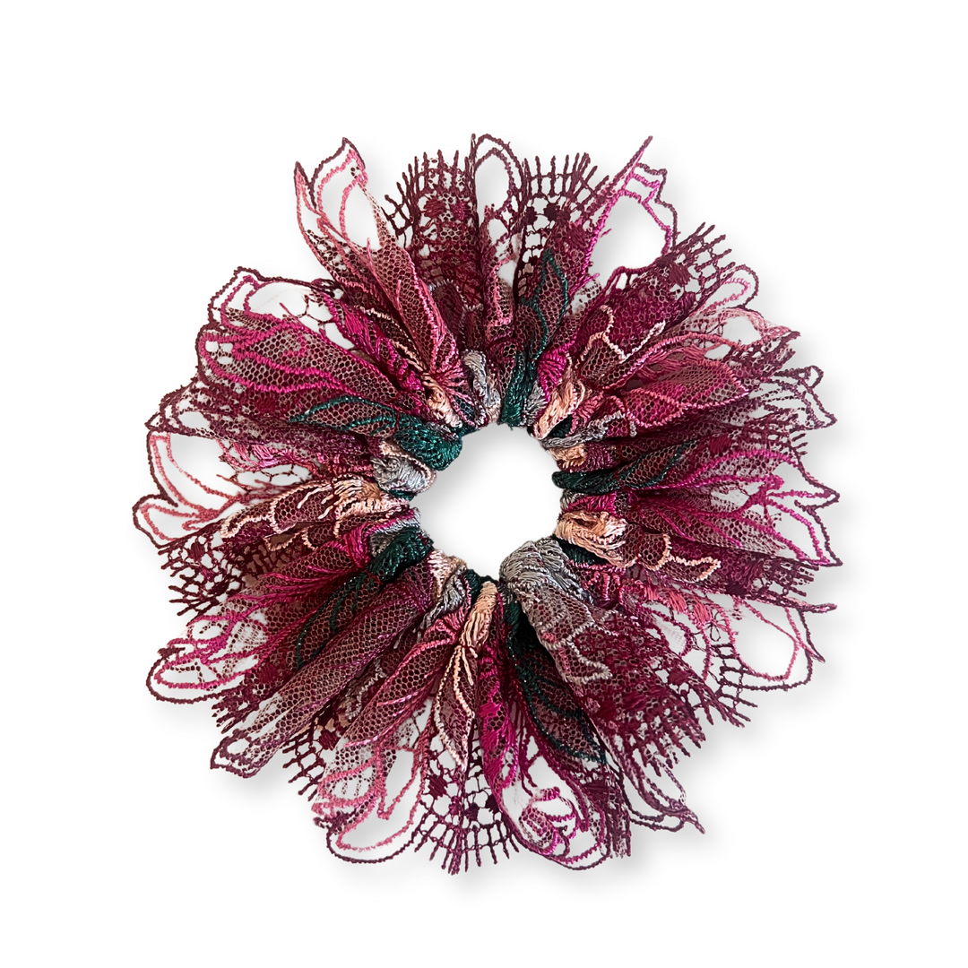 Maple Lace Scrunchie