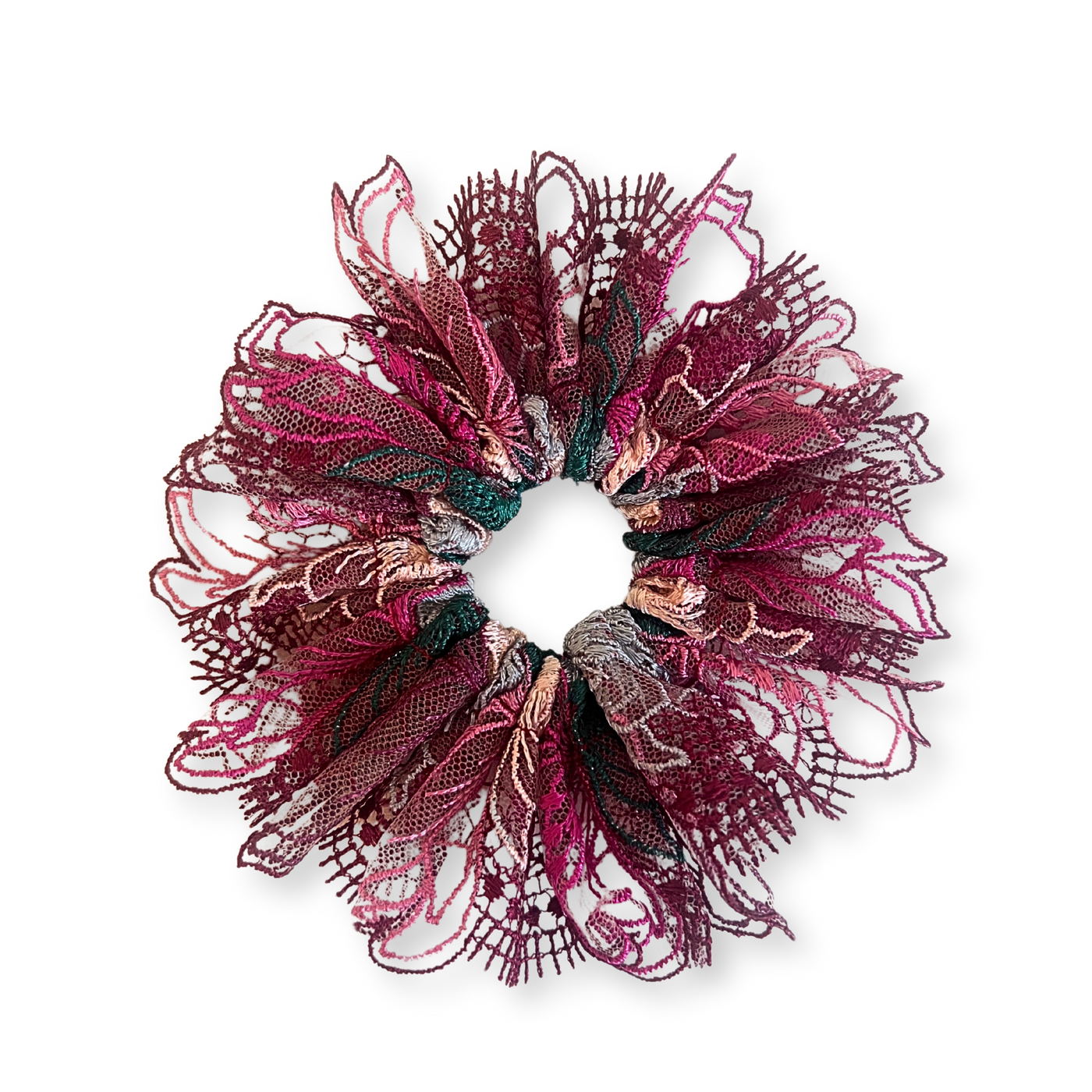 Maple Lace Scrunchie