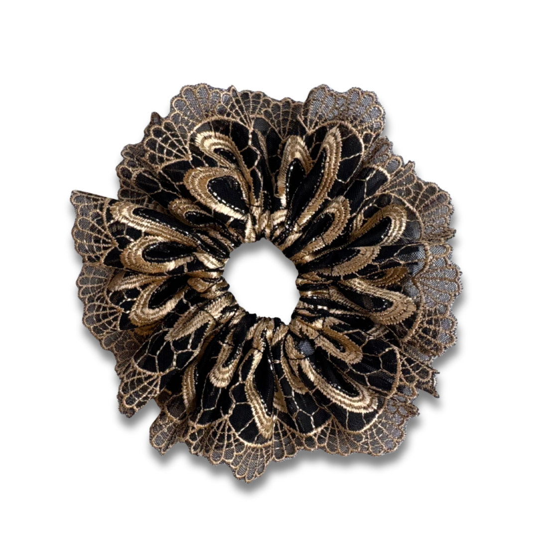 NEW - Antoinette Lace Scrunchie