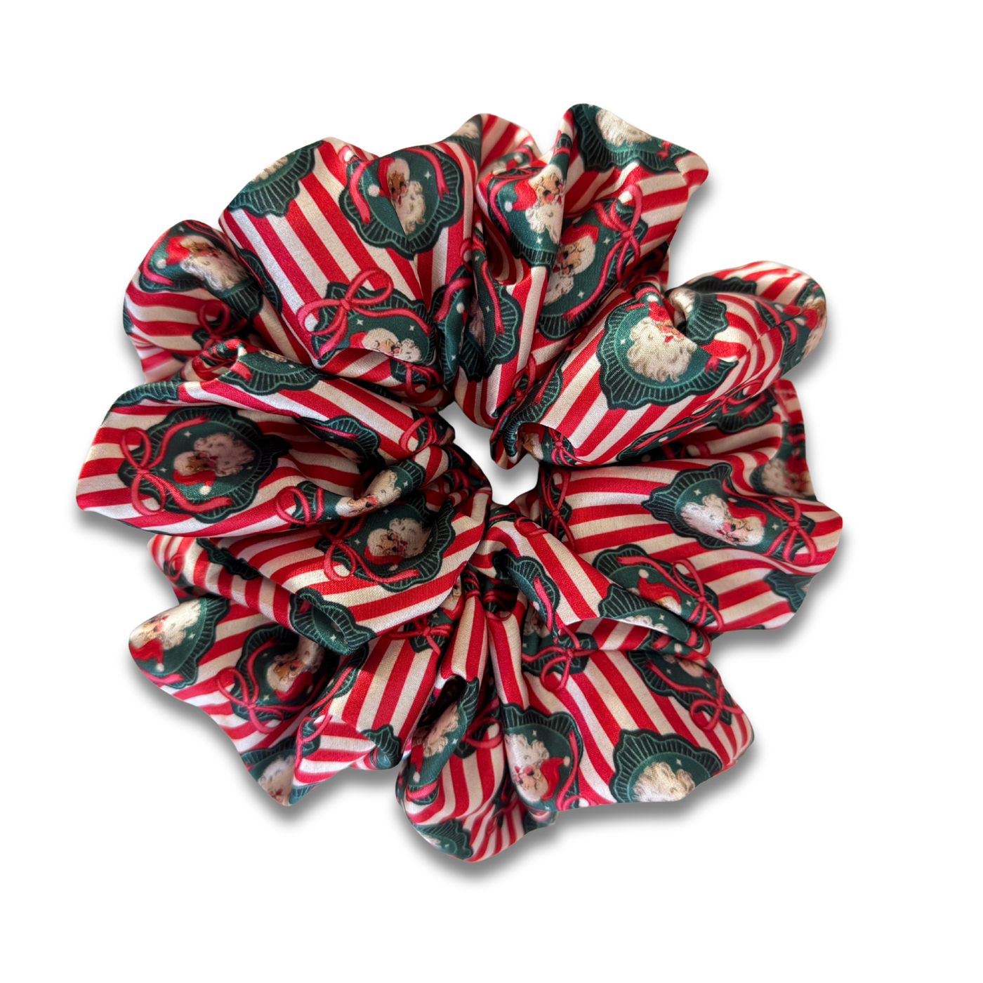 NEW - Retro Santa Scrunchie