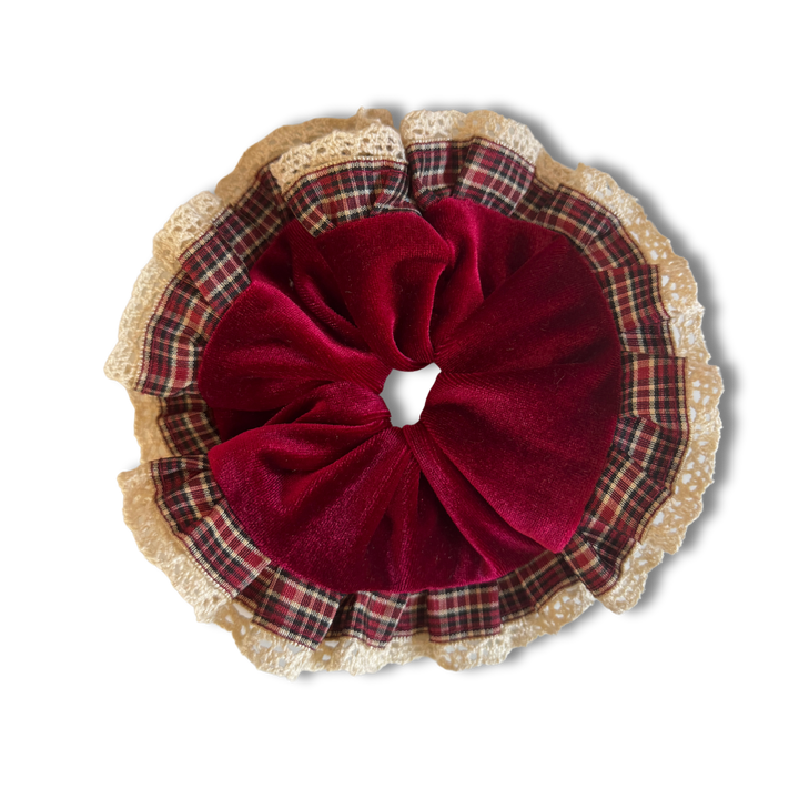 Mrs Claus Luxe Scrunchie
