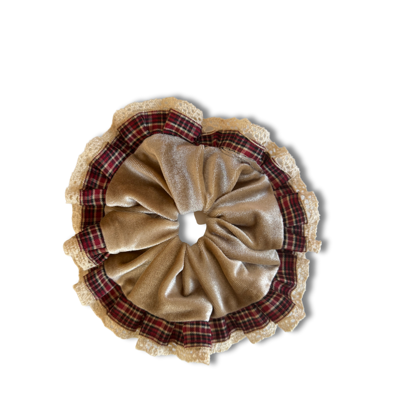 NEW - Mrs Claus Luxe Scrunchie