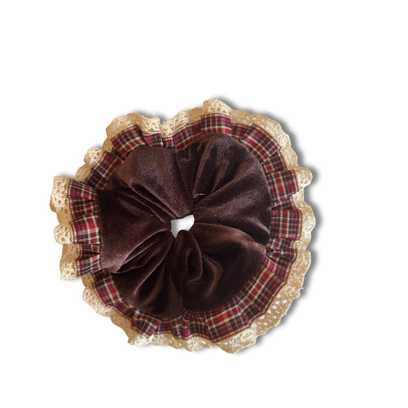NEW - Mrs Claus Luxe Scrunchie