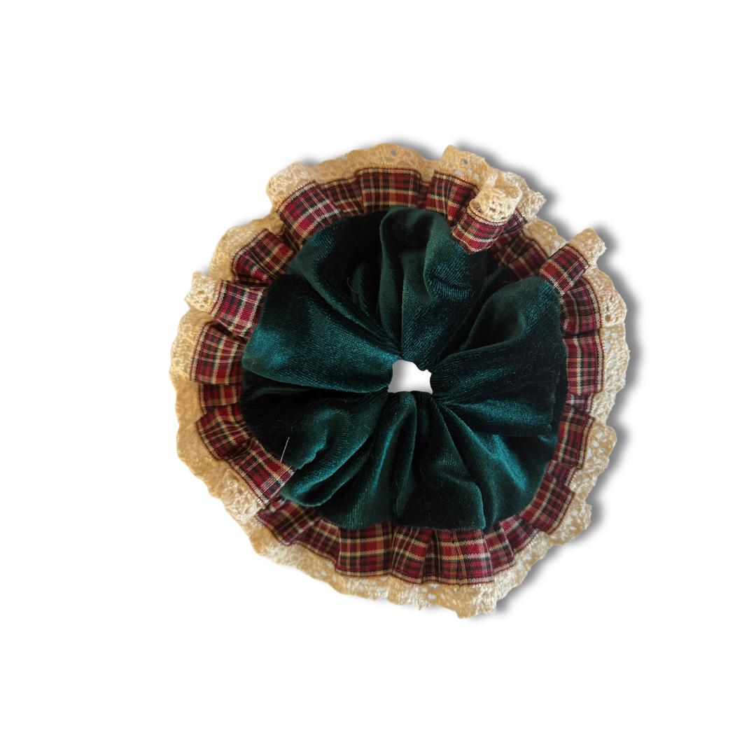 Mrs Claus Luxe Scrunchie