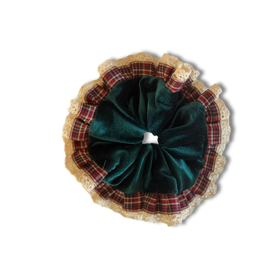 NEW - Mrs Claus Luxe Scrunchie
