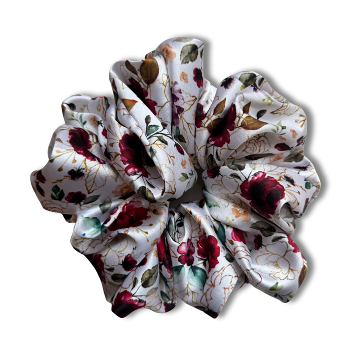 Winter Wildflower Scrunchie