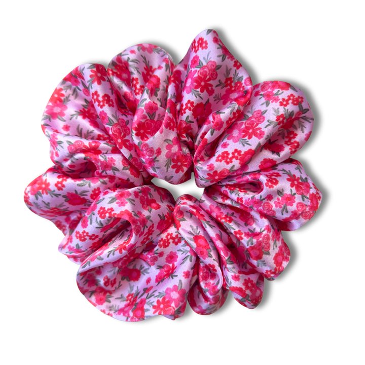 Fleur Rouge Scrunchie