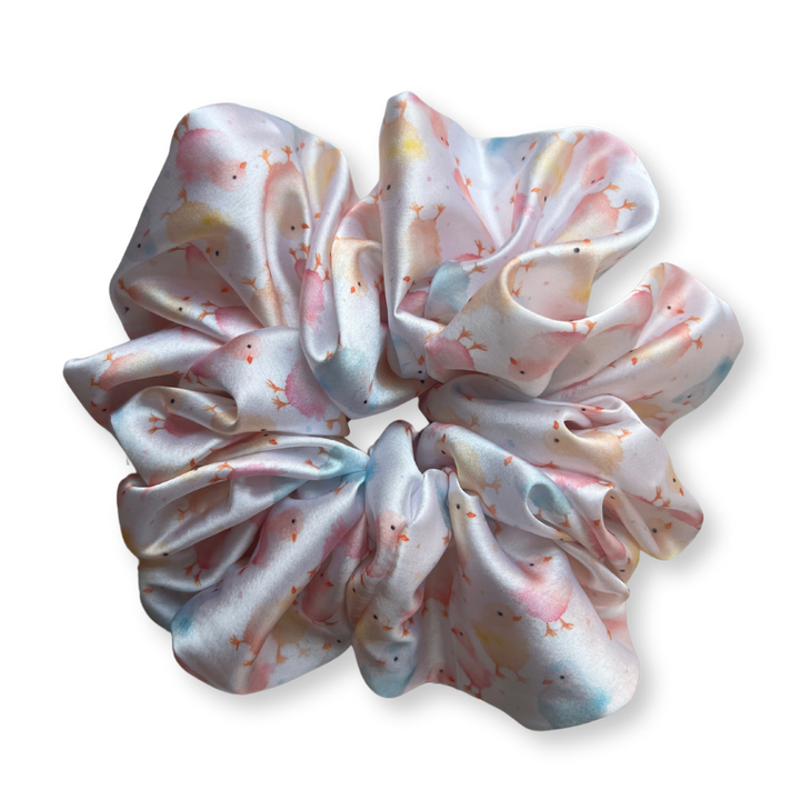 Pastel Chicks Scrunchie