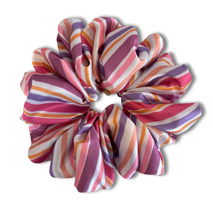 Candy Stripe Scrunchie