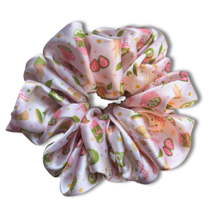 Matcha Mix Scrunchie