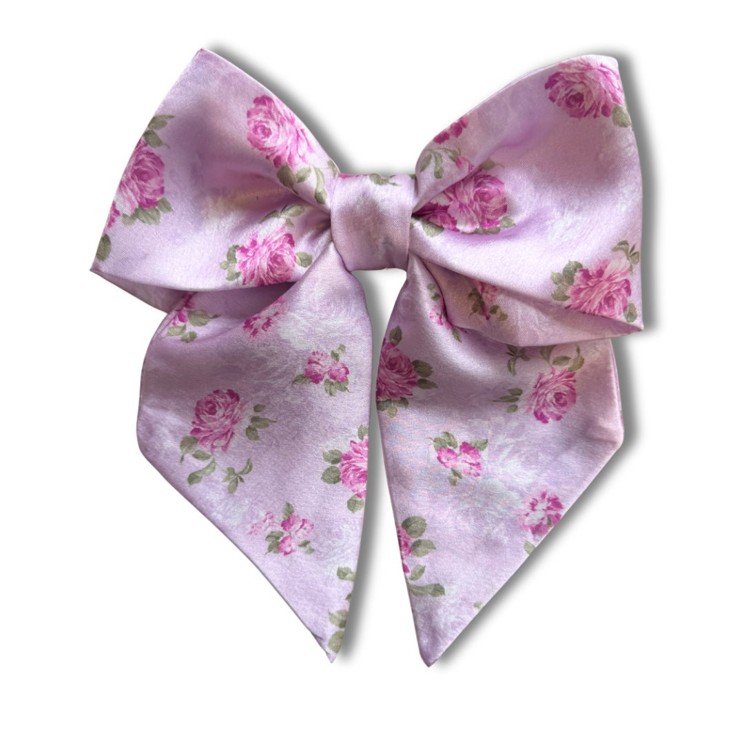 Lilac Love Short Tail Bow