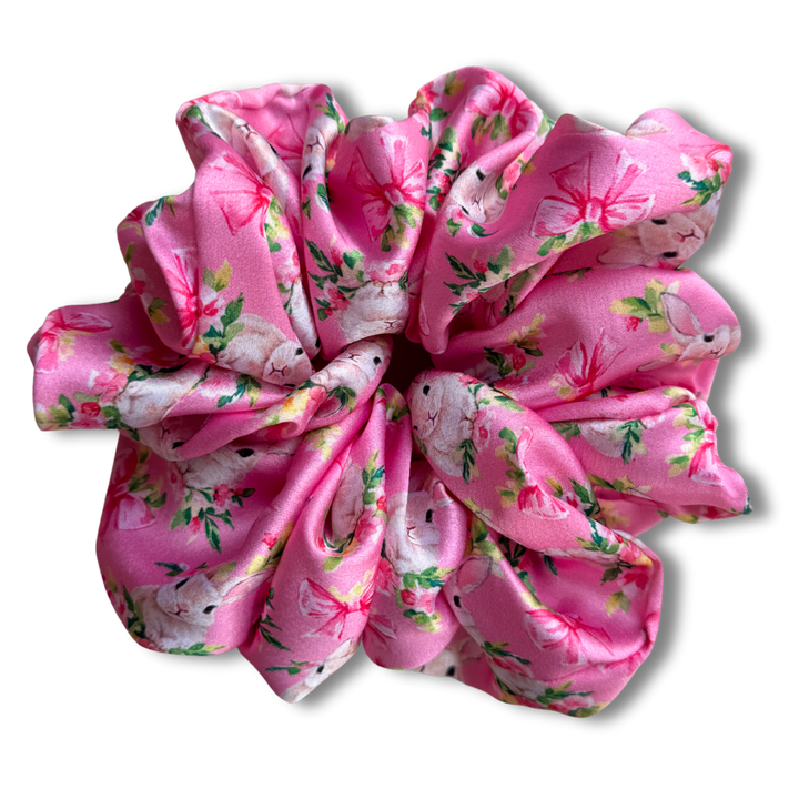Bunny and Bows Scrunchie
