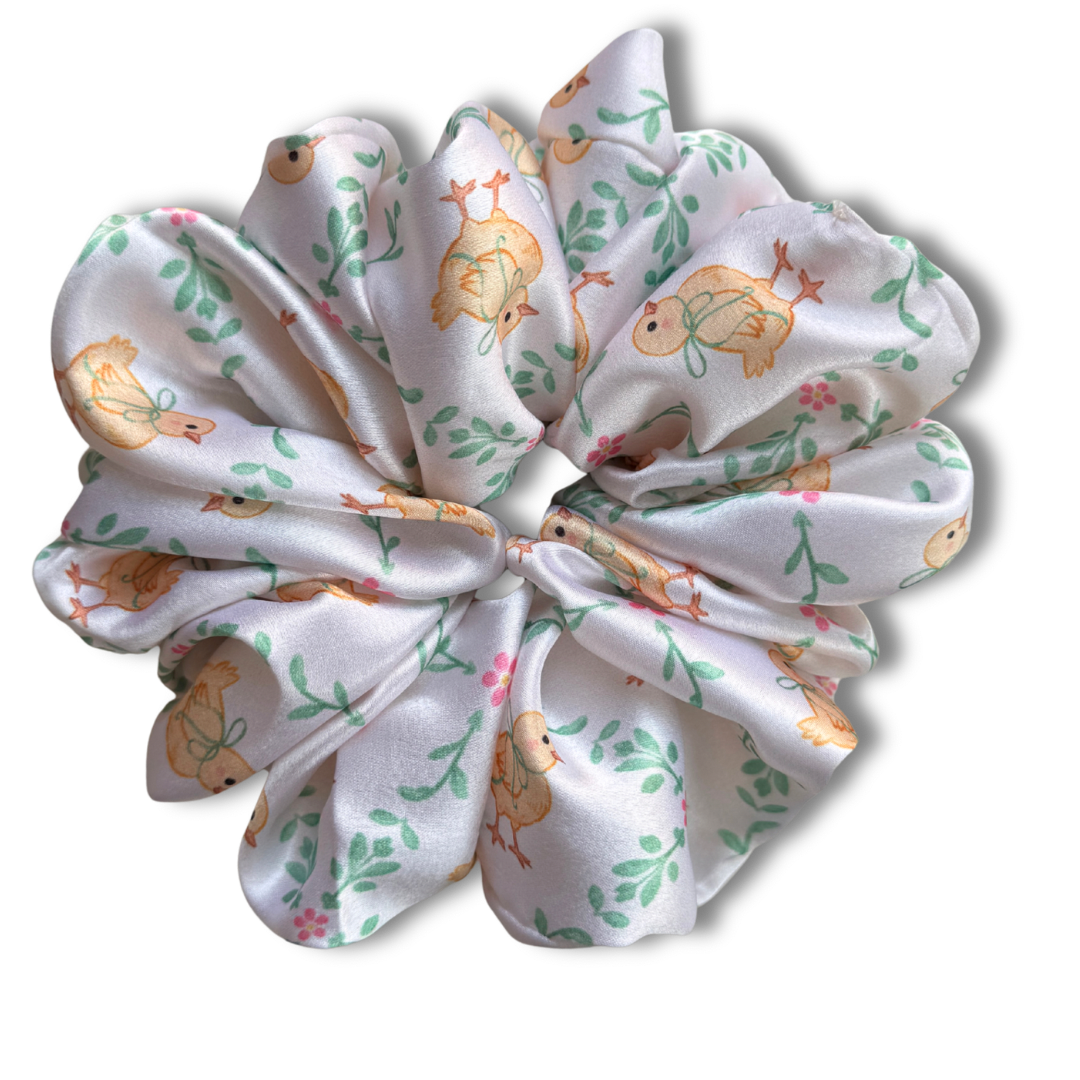 Chirpy Chick Scrunchie