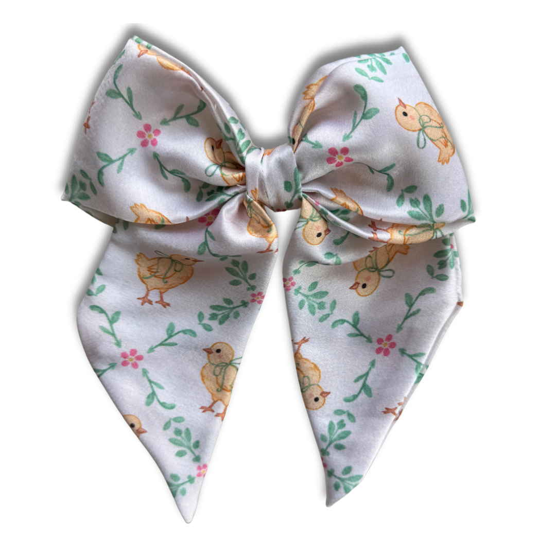 Chirpy Chick Short Tail Bow