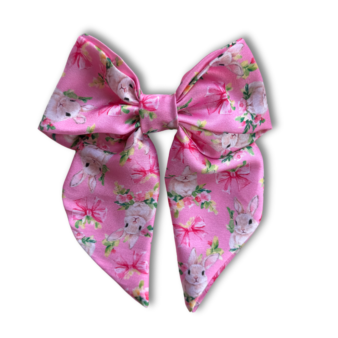 NEW - Bunny and Bows Short Tail Bow