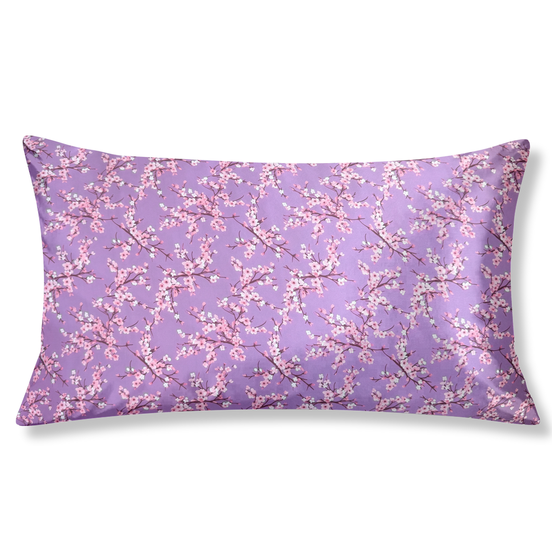 Cherry Blossom Satin Pillowcase