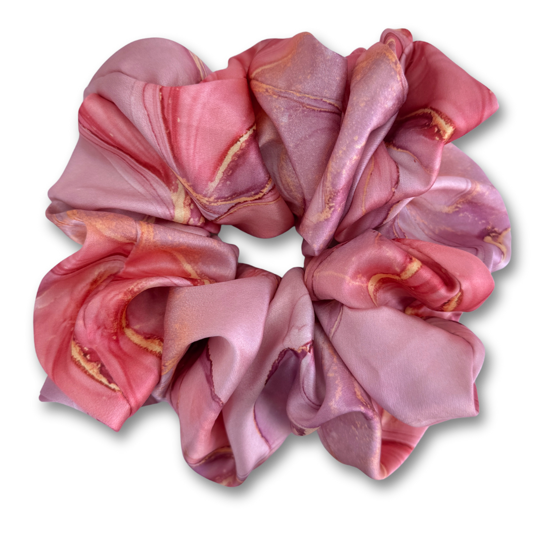 Marble Blush Scrunchie