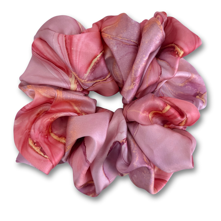 Marble Blush Scrunchie