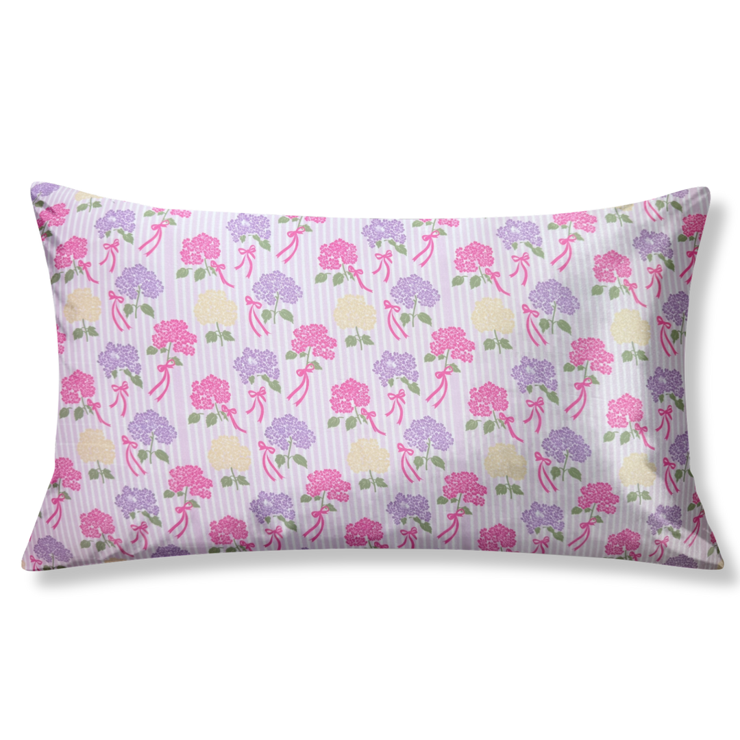 Hydrangea Satin Pillowcase