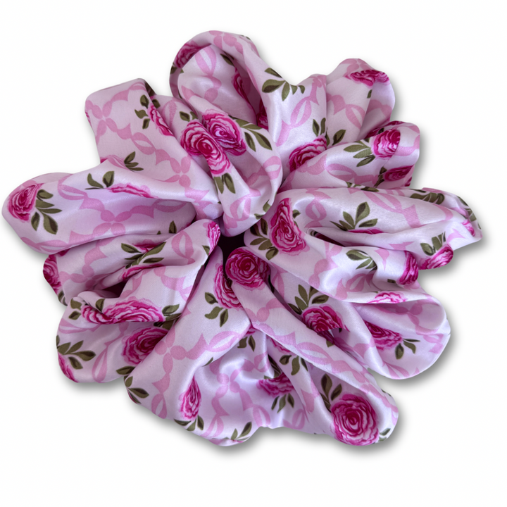 Rose Trellis Scrunchie