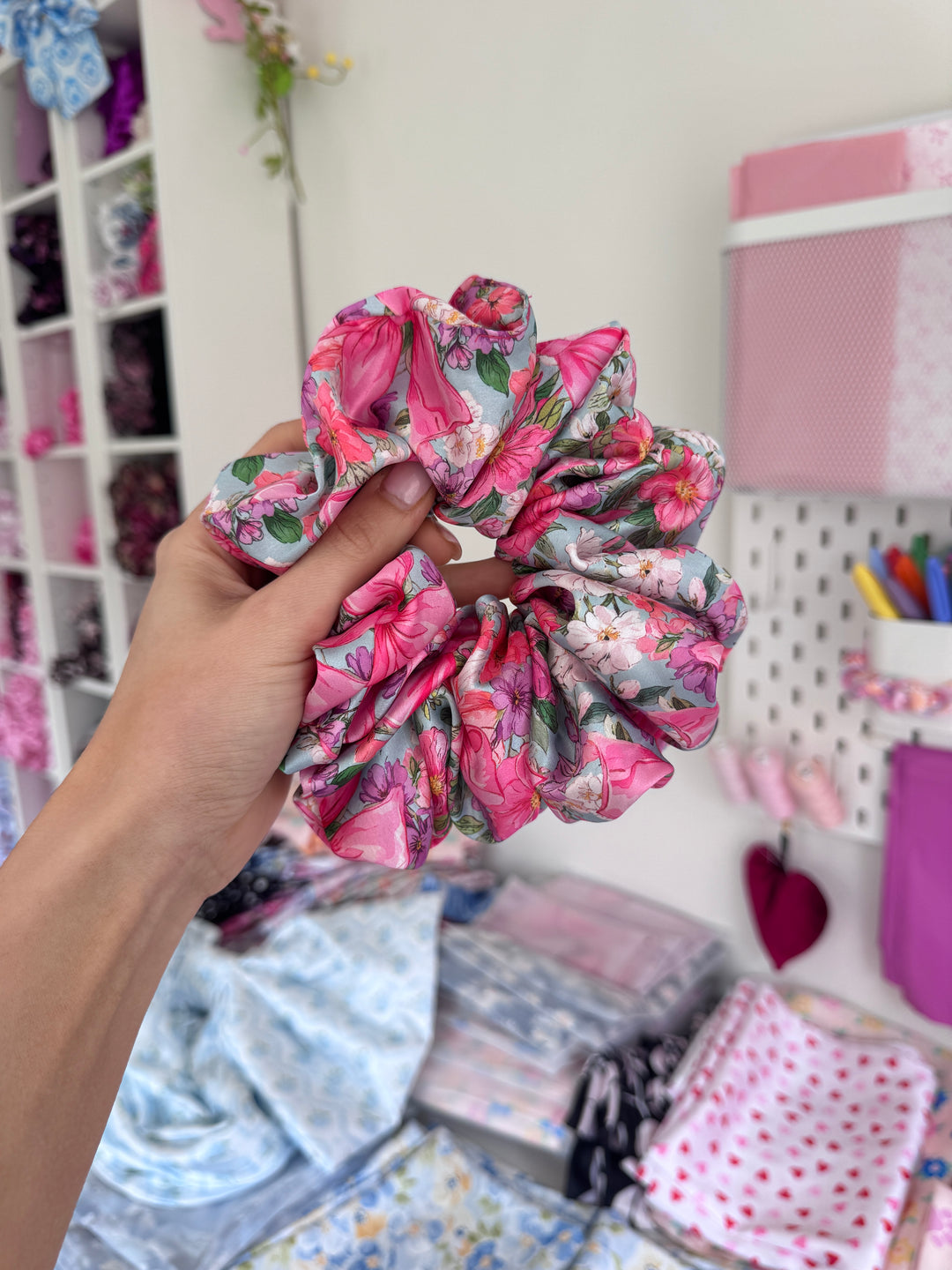 Floral Paradise Scrunchie