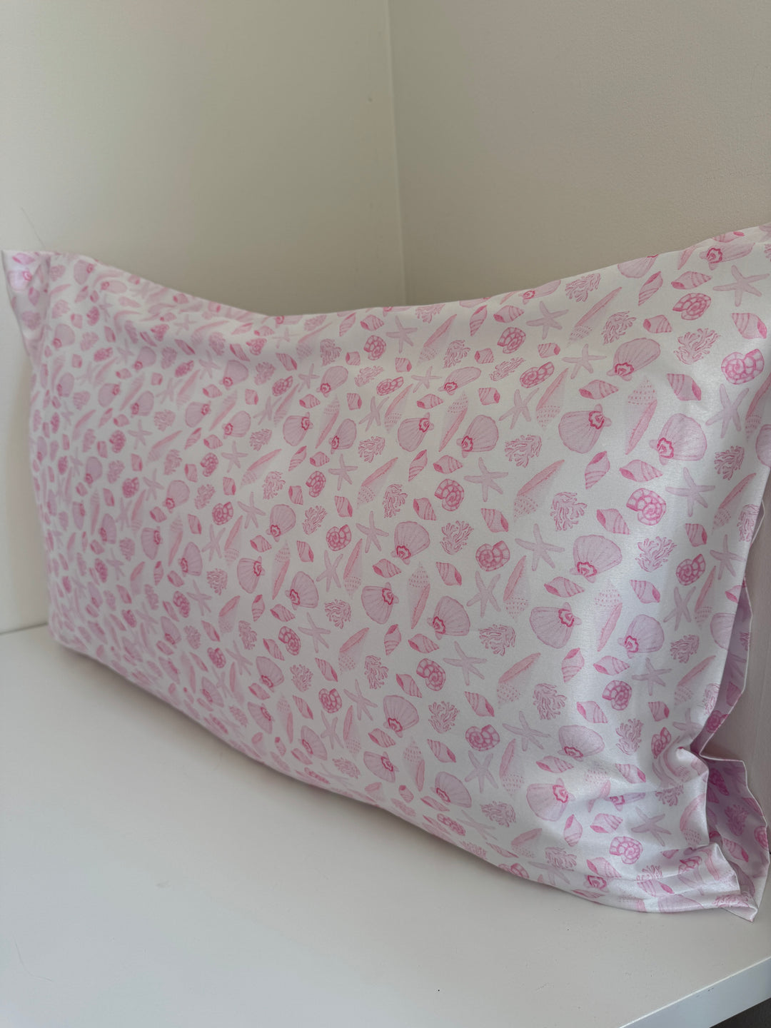 Pink seashell Satin Pillowcase