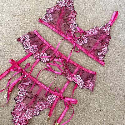 CARYS ROSE Suspender belt
