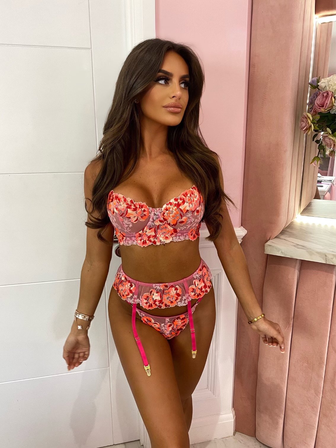 CALYPSO Suspender belt