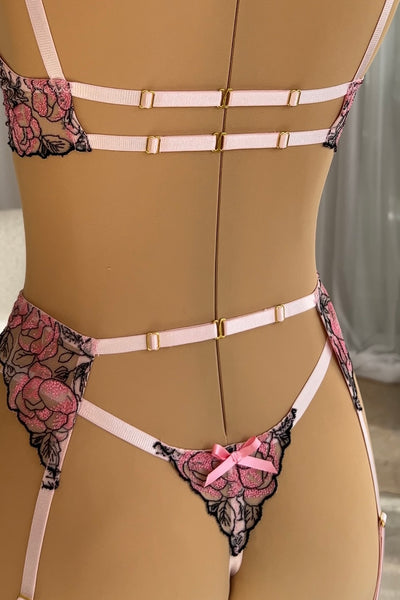 HALLIE Suspender belt